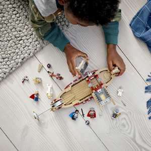 اسباب بازی لگو سری ابر قهرمانان 564 قطعه مدل کشتی ثور Boat Thor 77208_اسباب بازی لگو